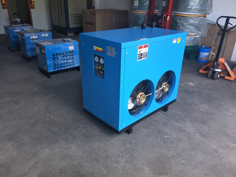 注意高壓冷干機(jī)使用時的異常